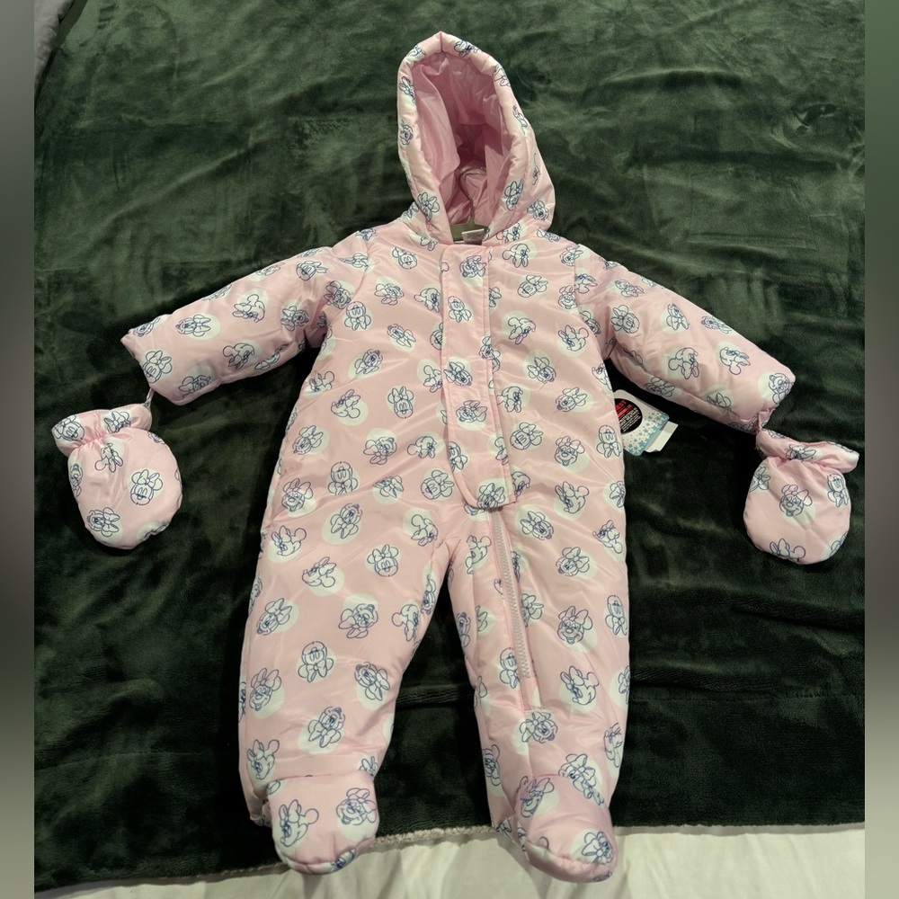 Disney baby 9M Minnie Mouse snow suit